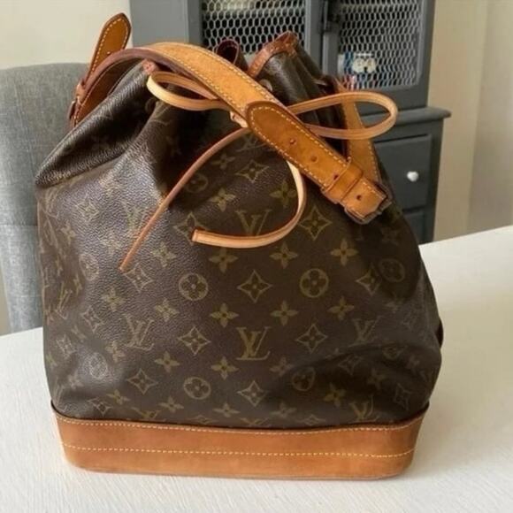 🤩 Louis Vuitton Vintage Monogram GM Noe Bag 1994 Bucket LVT - Picture 1 of 16